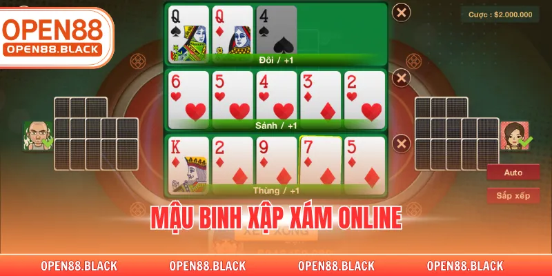 Mậu Binh Xập Xám Online Tại Nhà Cái OPEN88 Đẳng Cấp
